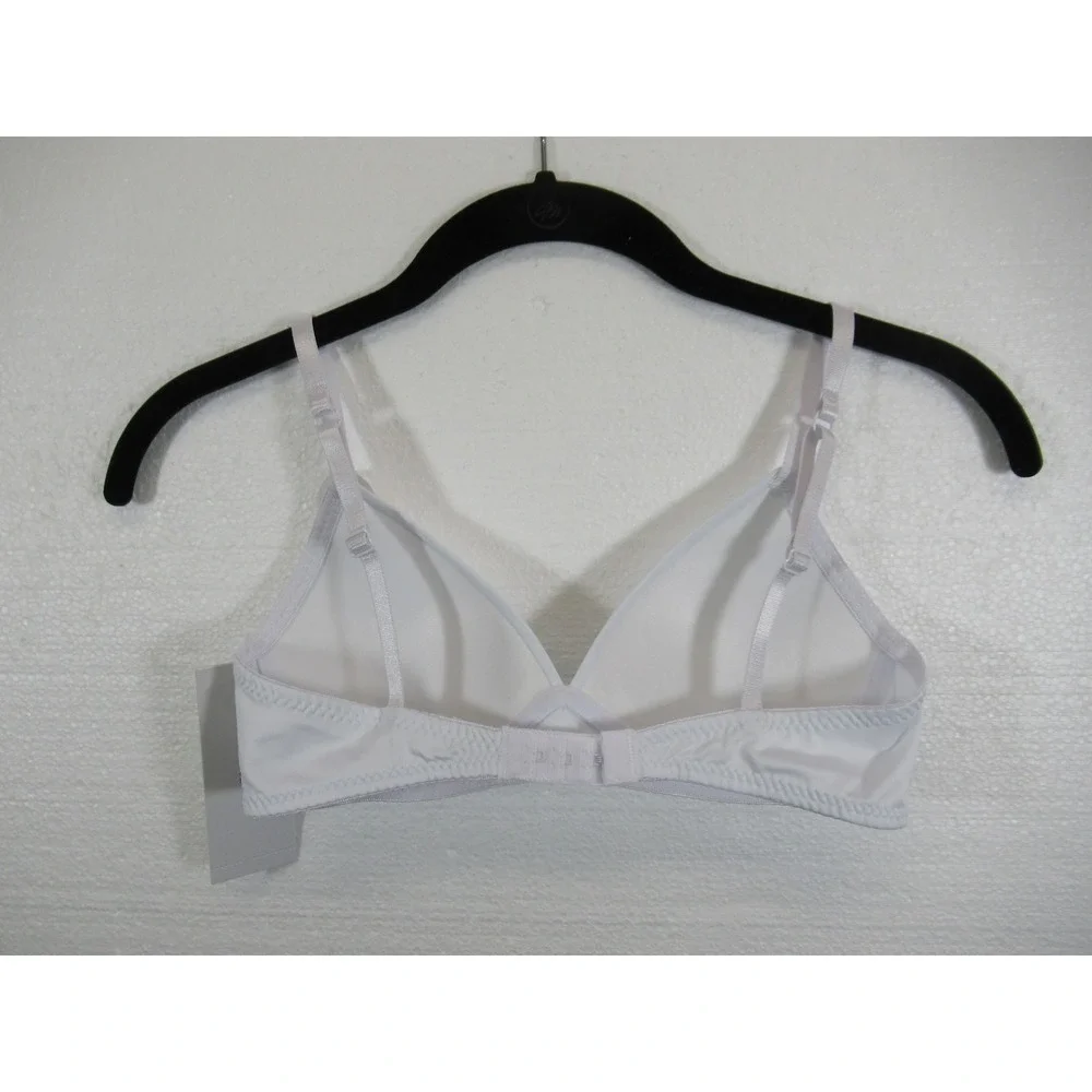 NEW Tahari Girl T-Shirt Bra 32A White Wireless Lined